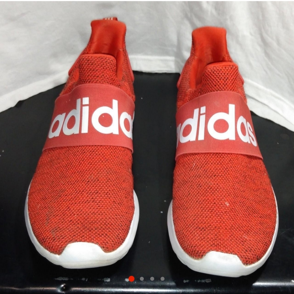 Adidas Lite Racer Adapt Mens Slip On Running Shoes Sneakers Red Size